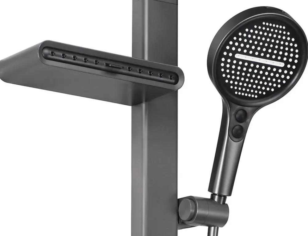 Rea Kit De Douche Karl Thermostat Titanium