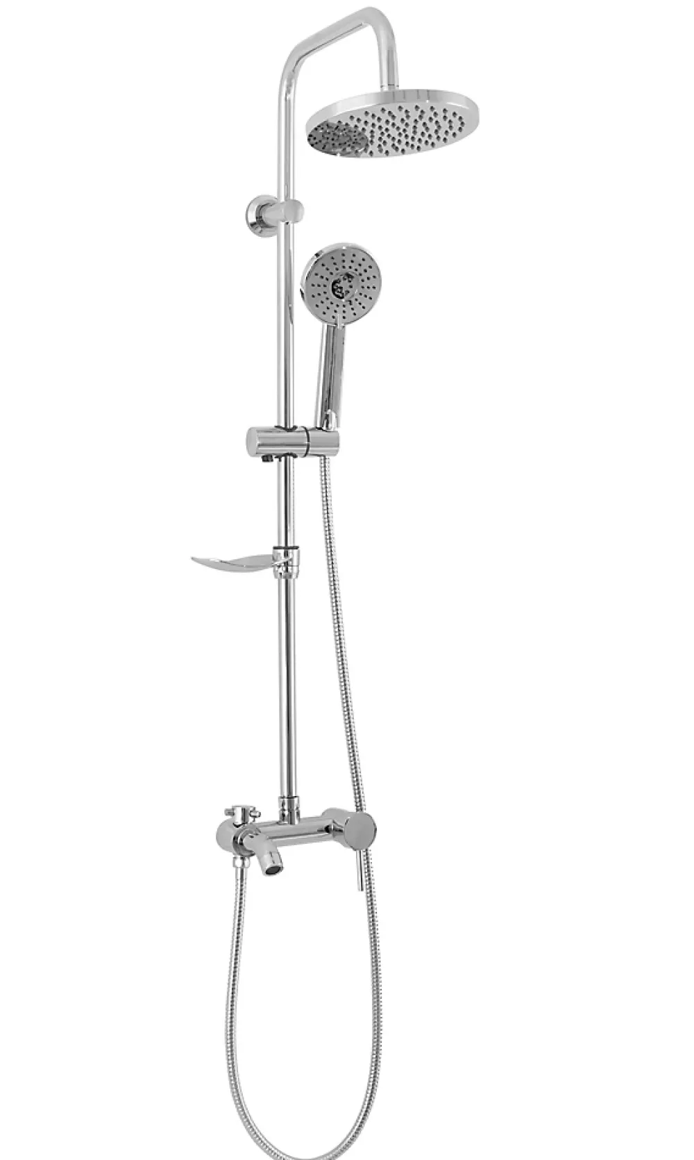 Rea Kit De Douche Luis Chrome 45X21X100Cm
