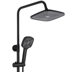 Colonne De Douche Mécanique|Rea Kit De Douche My2021-77B Argus Black 44X23X144Cm