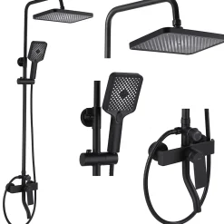 Rea Kit De Douche My2061-77B Hass Black 40,5X26,5X122Cm