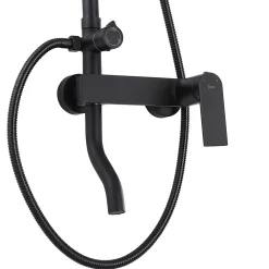 Colonne De Douche Mécanique|Rea Kit De Douche My1902-77B Storm Black 19X23X136Cm