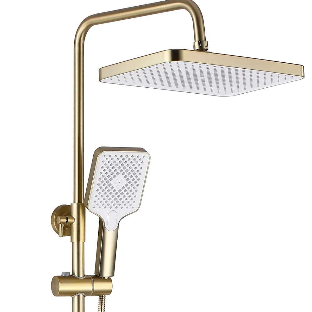 Colonne De Douche Mécanique|Rea Kit De Douche My2061-77Gg Hass Brush Gold 40,5X26,5X122Cm