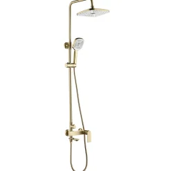 Rea Kit De Douche My1902-78Gg Storm Brush Gold 45X19X136Cm
