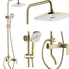 Rea Kit De Douche My1902-77Gg Storm Brush Gold 45X19X144Cm