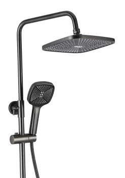 Colonne De Douche Mécanique|Rea Kit De Douche My1902-78H Storm Titanium 19X23X136Cm