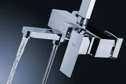 Colonne De Douche Mécanique|Rea Kit De Douche Navaro Chrome 14,5X21,5X119,5Cm