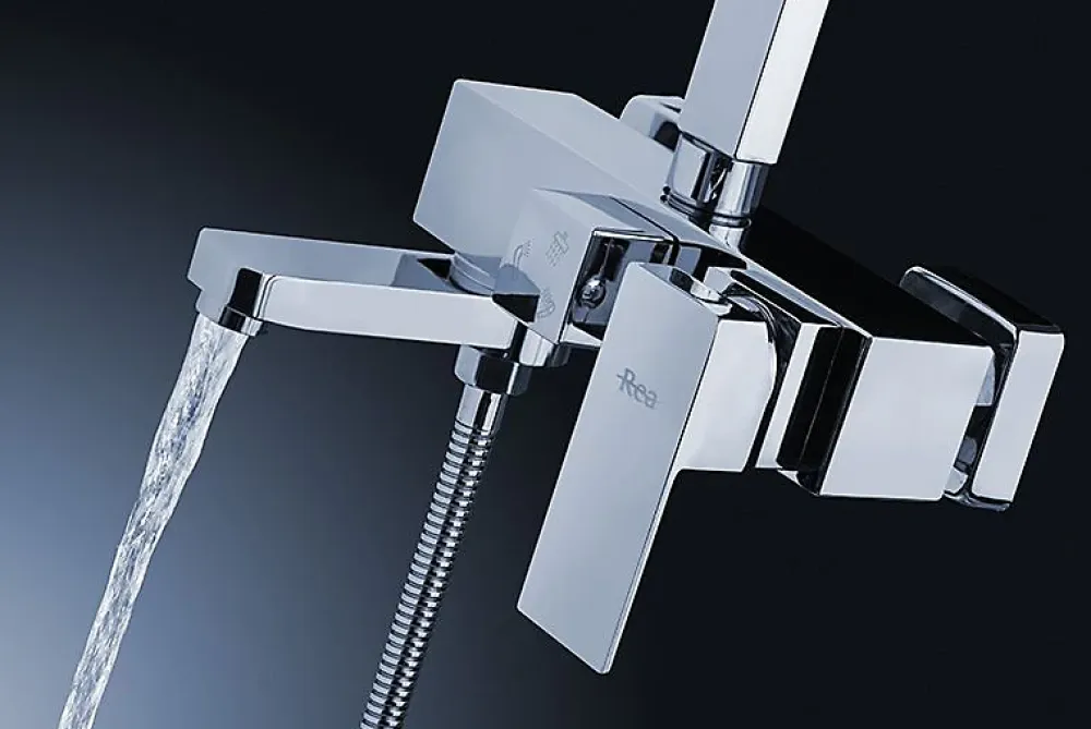 Colonne De Douche Mécanique|Rea Kit De Douche Navaro Chrome 14,5X21,5X119,5Cm