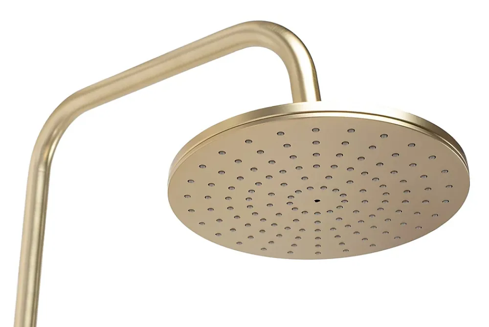 Rea Kit De Douche Parot Thermostat Brush Gold 10X27X120Cm