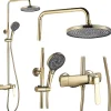 Rea Kit De Douche Rebel Gold 17X25X135,5Cm