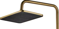 Rea Kit De Douche Rob Thermostat Brush Gold 11,5X33X115Cm