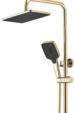 Rea Kit De Douche Rob Thermostat Gold 11,5X33X115Cm