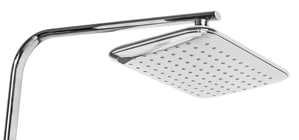 Colonne De Douche Mécanique|Rea Kit De Douche Tom Thermostat Chrome 7X27,5X120Cm