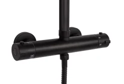 Rea Kit De Douche Tom Thermostat Black