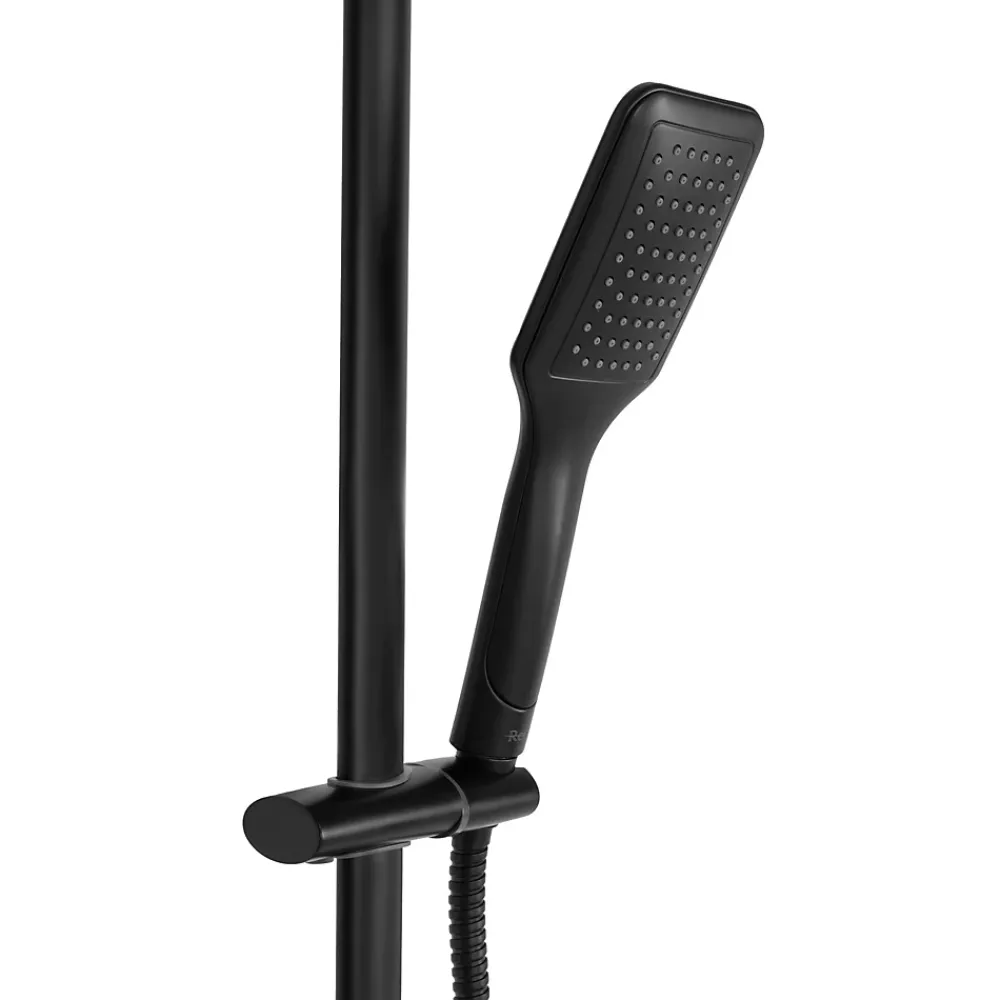 Rea Kit De Douche Tom Thermostat Black