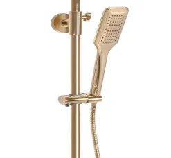 Rea Kit De Douche Tom Thermostat Gold 7X27,5X120Cm