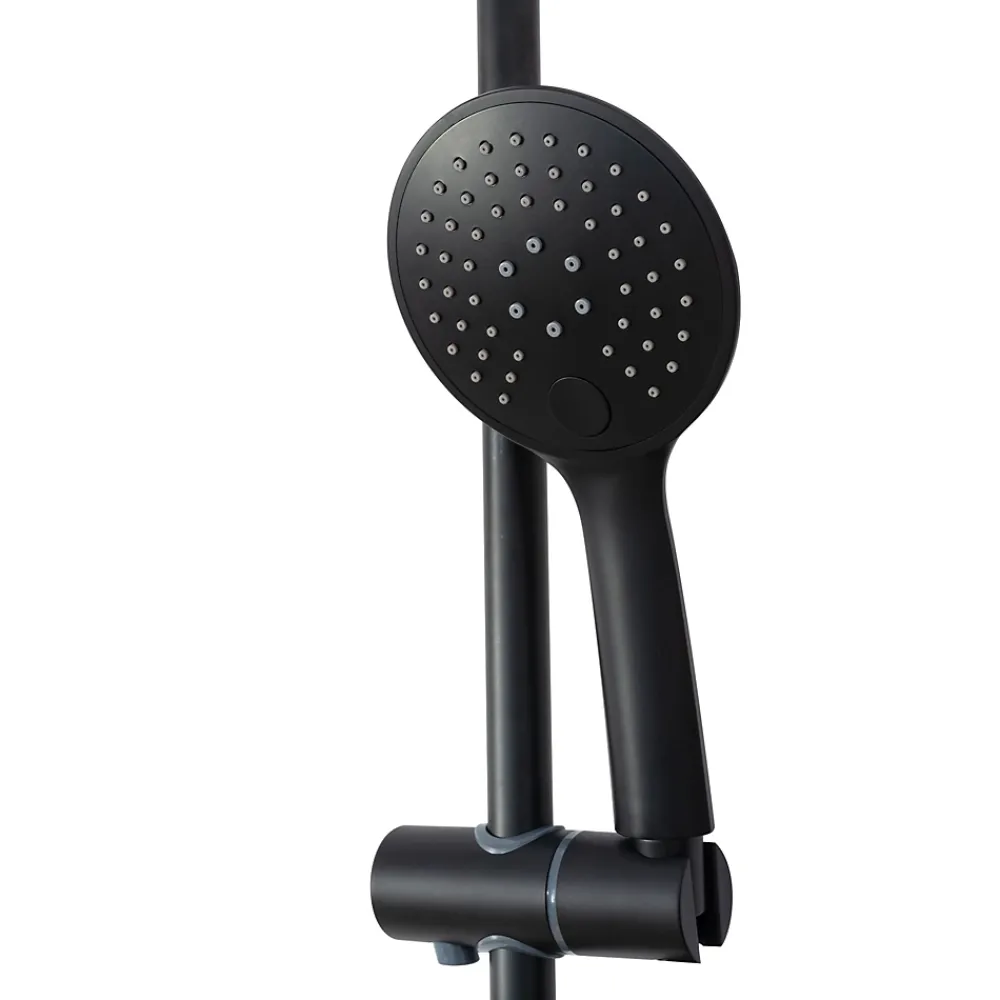 Colonne De Douche Mécanique|Rea Kit De Douche Vigo Black 51,5X40X99Cm