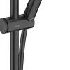 Colonne De Douche Sans Robinetterie|Hansgrohe Kit de douche sans robinetterie avec douchette 3 jets + flexible + barre réglable Pulsify Select S noir