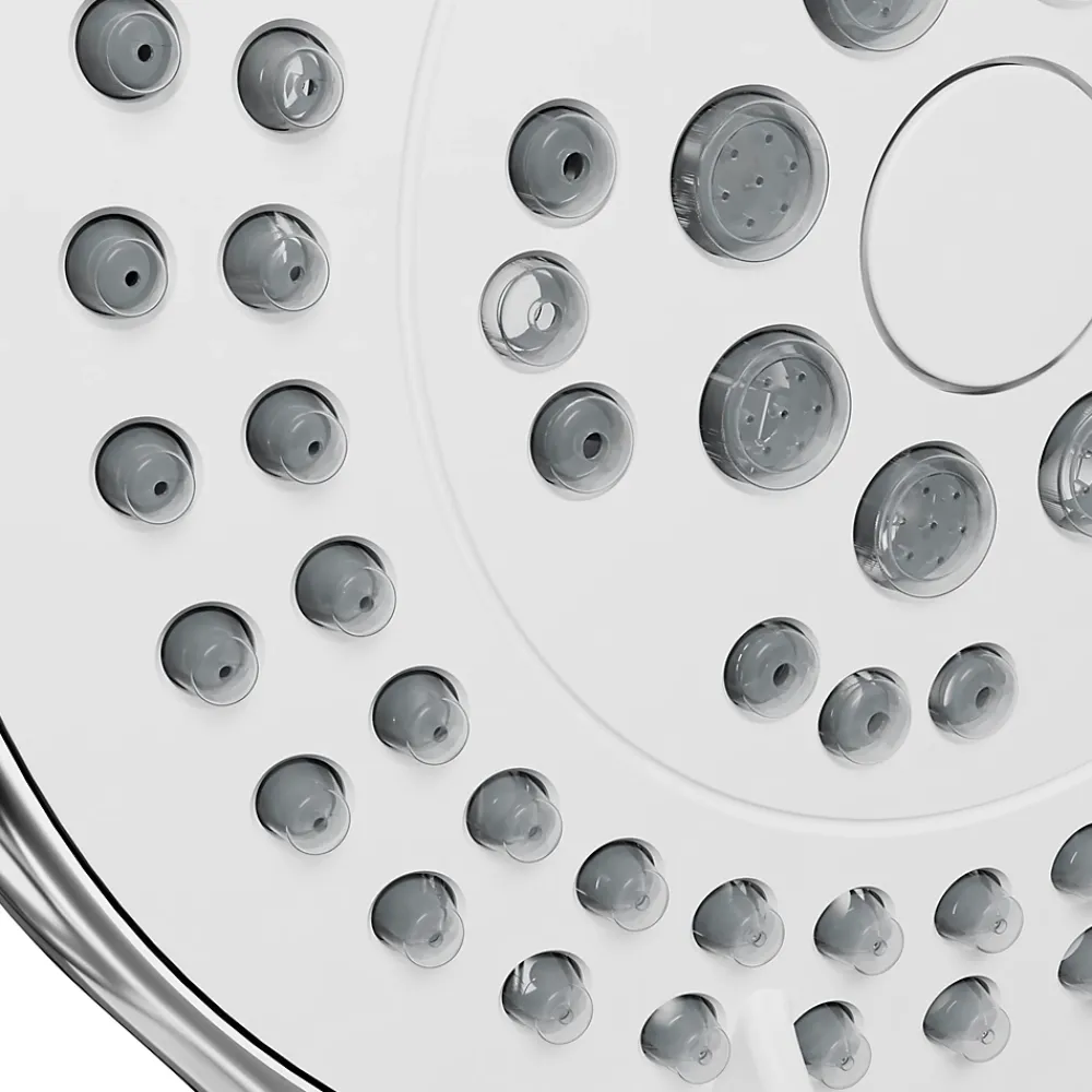 Colonne De Douche Sans Robinetterie|GoodHome Kit de douche sans robinetterie 5 jets Kielder chromé