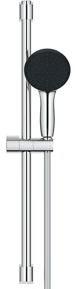 Colonne De Douche Sans Robinetterie|Grohe Kit de douche sans robinetterie avec douchette 1 jet + flexible + barre chrome, Vitalio Start 110