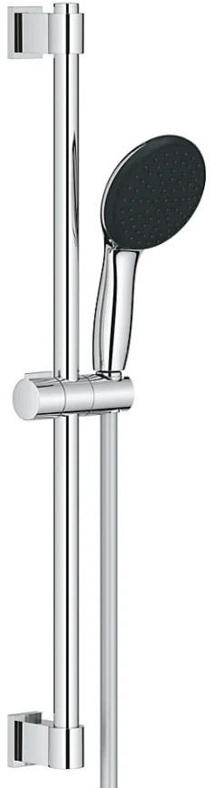 Colonne De Douche Sans Robinetterie|Grohe Kit de douche sans robinetterie avec douchette + flexible + barre chrome, Vitalio Start