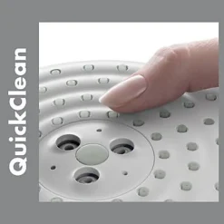 Hansgrohe Kit de douche thermostatique avec douchette 3 jets + flexible + barre réglable, chrome, My Select S 150