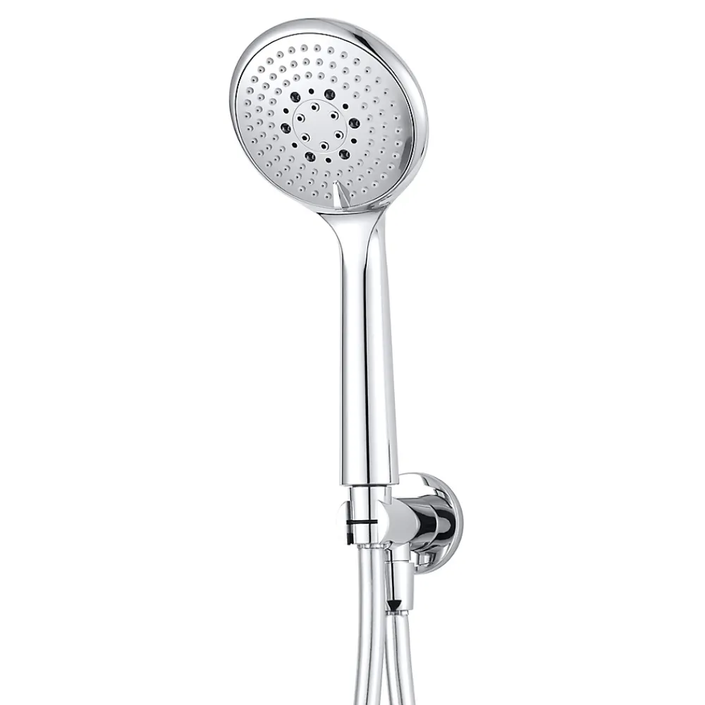 Colonne De Douche Encastrable|GoodHome Kit de douche thermostatique à encastrer chrome Cavally