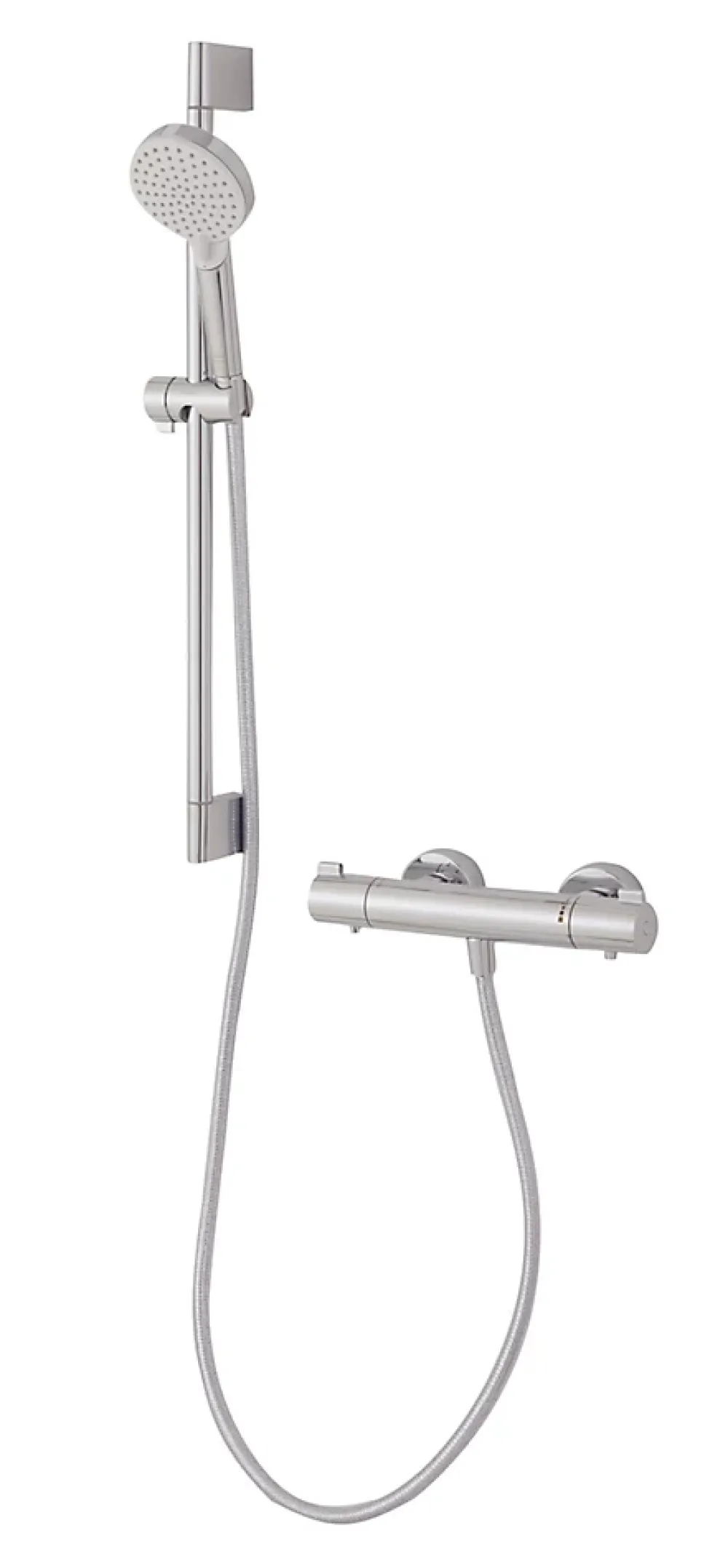 Colonne De Douche Thermostatique|Hansgrohe Kit de douche thermostatique Crometta Vario