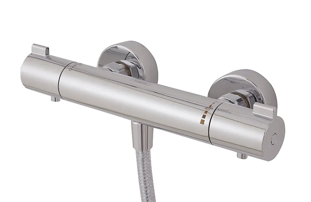Colonne De Douche Thermostatique|Hansgrohe Kit de douche thermostatique Crometta Vario