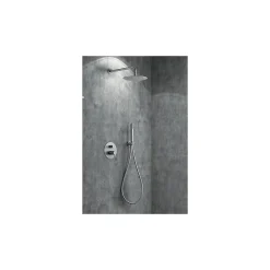Imex Products Kit douche encastrable laitonacier PVD or rose mitigeur 2 voies tête 25 cm