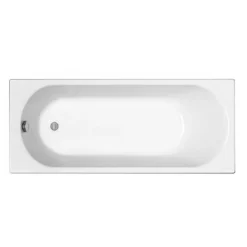 Kolo by Geberit 170x70 cm Ensemble baignoire Opal Plus universelle + Pare baignoire pivotant chrome + pieds (XWP1270000-SETP)