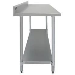 Plan De Travail Buanderie|MonsterShop KuKoo Table de Travail en Inox - 150 x 60 x 90 xm