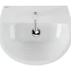 Lavabo|Sanindusa Lavabo 50cm mural céramique traditionnelle Easy blanc