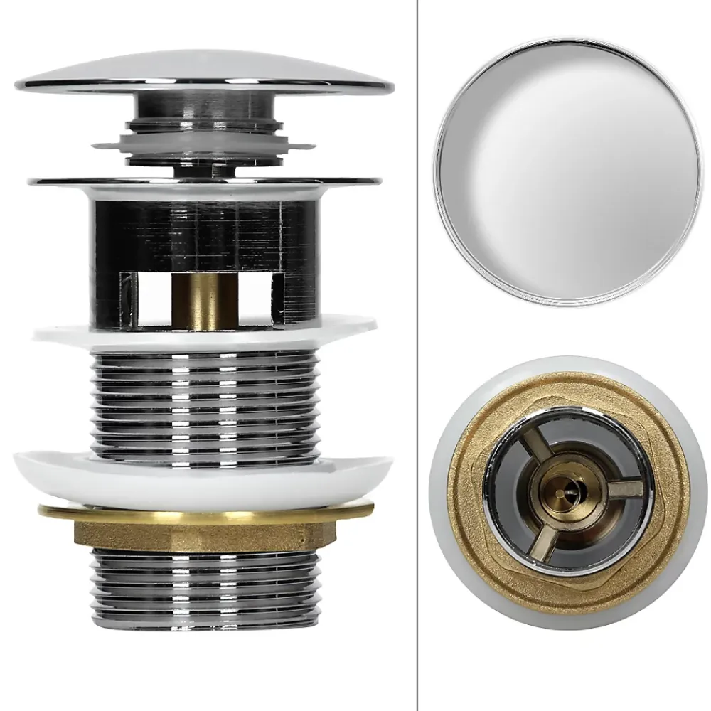 Vasque À Encastrer|ECD Germany Lavabo en céramique blanc avec garniture de vidage lave-mains moderne 605x465 mm