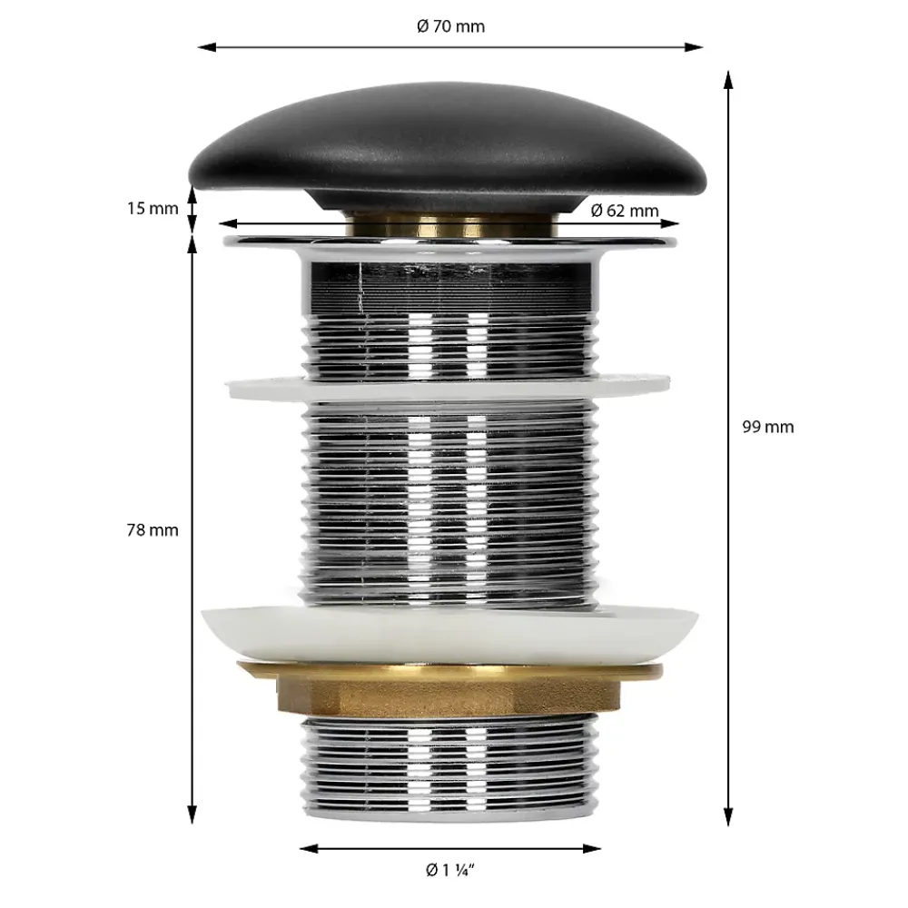 Ml-Design Lavabo en céramique noir avec garniture de vidage lave-mains moderne 350x120 mm