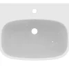 Ideal Standard Lavabo en porcelaine vitrifiée blanche l.55 x H.18 x P.44 cm,