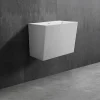 Lavabo|Bernstein Lavabo mural suspendu design 50x35x40cm en fonte minérale - TW18