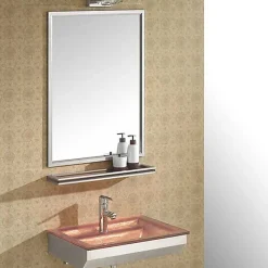 Wikao Lavabo suspendu en verre Quarto