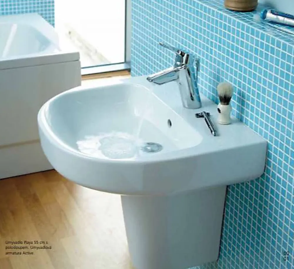 Lavabo|Autres Lavabo Vasque Porcelaine Blanche KHEOPS 55 x 48 IDEAL STANDARD J518101