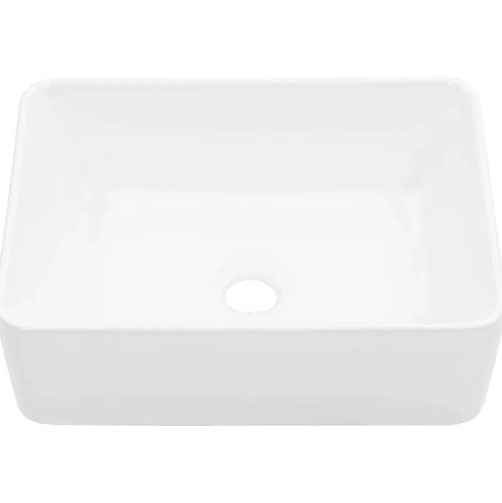Vasque À Poser|Vidaxl Lavabo 40x30x13 cm Céramique Blanc