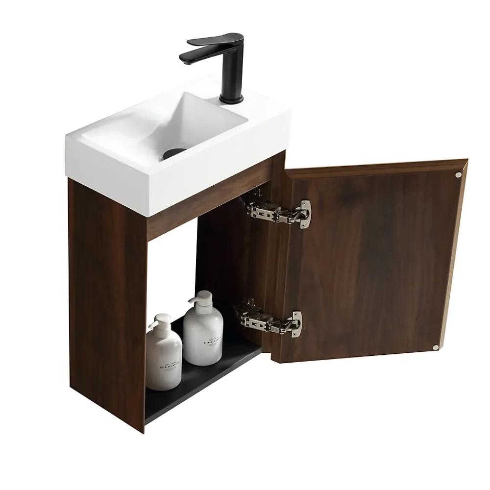 Jindoli Lave-main 40 cm noyer Aquastretto