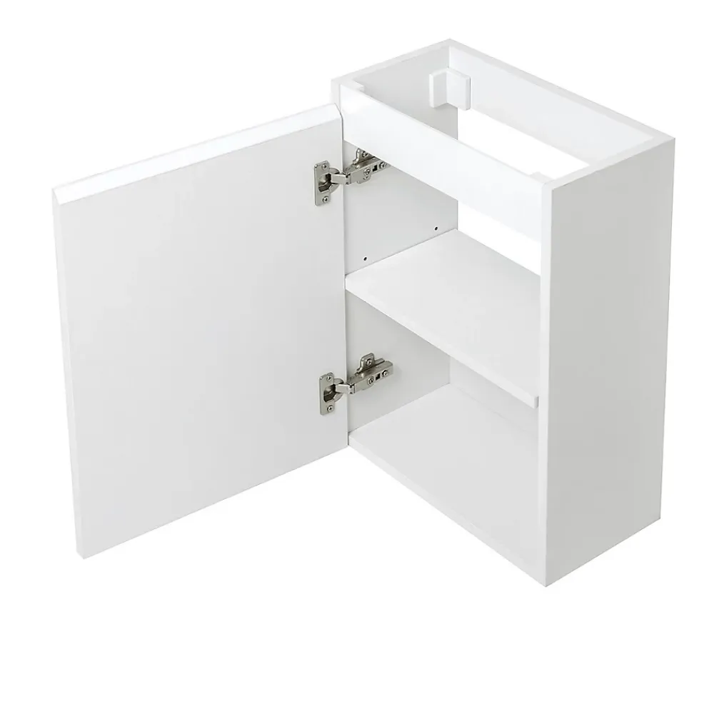 Lave-Mains|Bain-Bain Lave-main Prémonté Blanc 40Cm + Vasque céramique Blanche BILY -