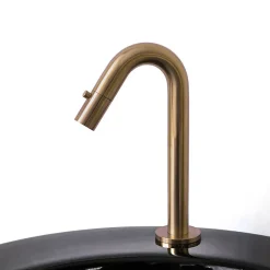 Essebagno Lave-mains cuivre brossé eau froide Indus