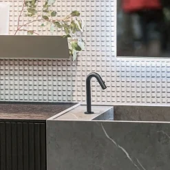 Essebagno Lave-mains gun métal eau froide Indus