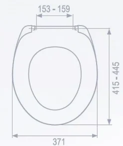 Abattant Wc|Livea Abattant WC thermoplastique, Blanc (UniversalSeat)