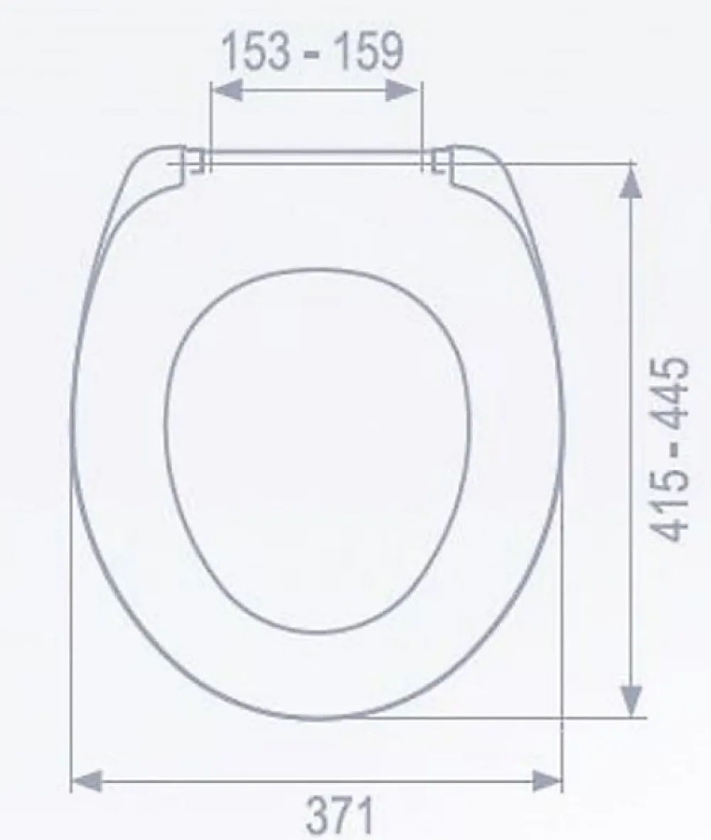 Abattant Wc|Livea Abattant WC thermoplastique, Blanc (UniversalSeat)