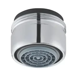 Accessoire De Robinet|Presto Lot de 2 aérateurs antitartre avec limiteur de débit 1,9 l/min M 24x1 chromé