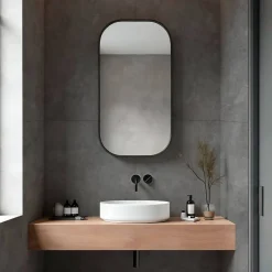 Panneau Mural De Salle De Bains|Decoon Lot de 4 Dalles Murales Douche SPC/PVC Décor effet Pierre Gris - 59,2x118,4cm - 2,8M²