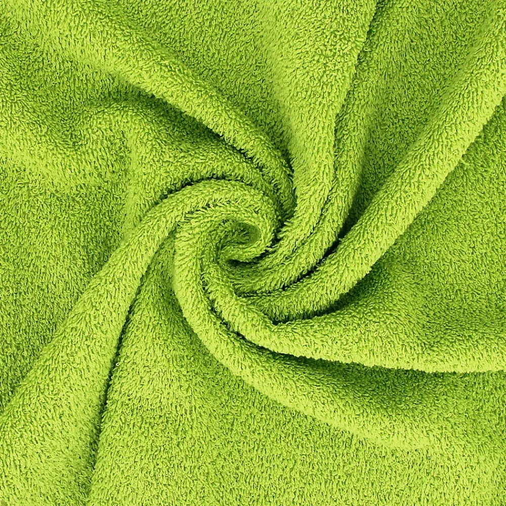 Linnea Lot de 2 draps de douche 70x130 cm ALPHA vert Pistache