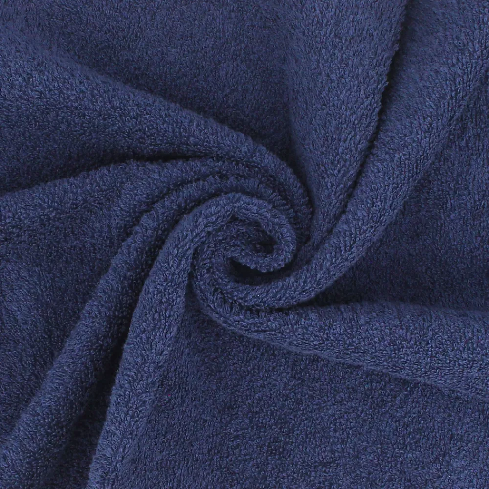 Linnea Lot de 2 draps de douche 70x130 cm ALPHA bleu Marine