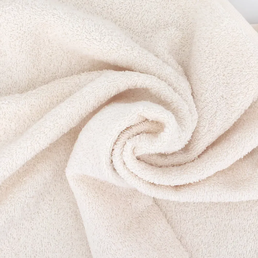 Linnea Lot de 2 draps de douche 70x130 cm ALPHA ivoire
